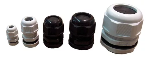 TRACON MG-16F - Metrikus tömítőszelence, fekete IP66, 5-10mm