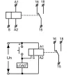 TRACON NARIDON - Egyfunkciós (meghúzáskésleltetéses) időrelé AC/DC 12-240V, 0,1s-10d, 16A/AC1, 250VAC/24VDC