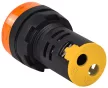 TRACON NYG3-VY - Feszültségmérő, LED jelzőfény,sárga 24-500VAC, d=22mm