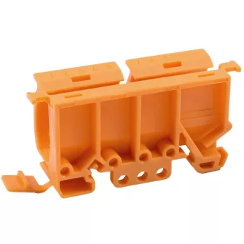   TRACON OVO-A1 - Adapter nyitható vezetékösszekötőhöz, sínre szerelhető PA66