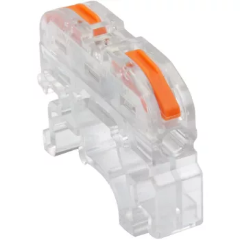   TRACON OVOKT11 - Csavar nélküli vezetékösszekötő, toldó, nyitható, átlátszó 0,5-4mm2, 32A, 400VAC 1P