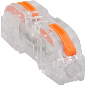  TRACON OVOTT11 - Csavar nélküli vezetékösszekötő, toldó, nyitható, átlátszó 0,5-4mm2, 32A, 400VAC 1P