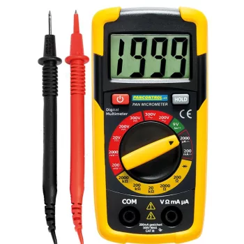   TRACON PANMICROMETER - Digitális multiméter DCV, ACV, DCA, OHM, dioda