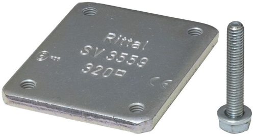 TRACON PK40/34X10 - Leágazó modul, 34×10 mm-es lemezsínhez, 40mm-es sínre 