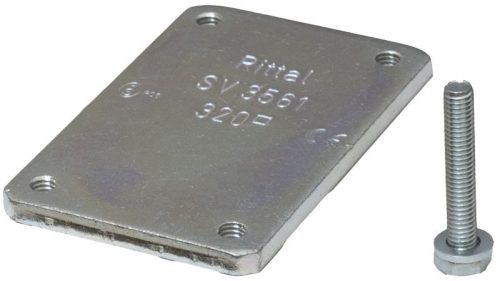 TRACON PK50/54X10 - Leágazó modul, 54×10 mm-es lemezsínhez, 50mm-es sínre 
