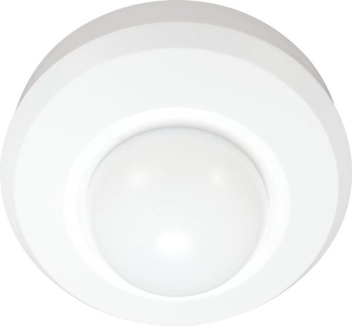 TRACON PRS47 - Jelenlétérzékelő, fehér 230V, 50Hz, 360°, 1000W, 1-20m, 10s-30min, 3-2000lux, IP44