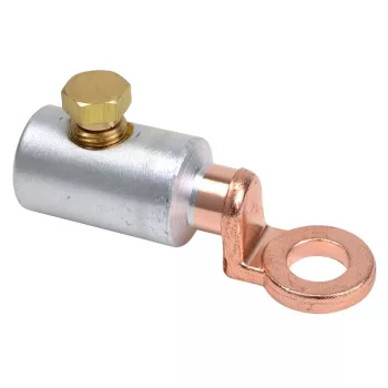   TRACON RA16-70CS12 - Szakadófejes csavaros réz-alumínium szemes csősaru 16-70mm2,2× M12