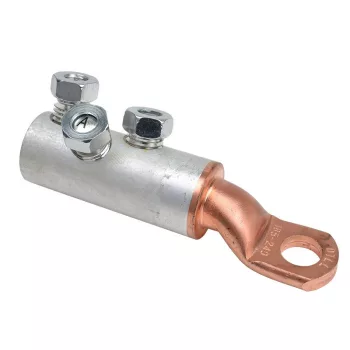   TRACON RA185-240CS16 - Szakadófejes csavaros réz-alumínium szemes csősaru 185-240mm2,3×M16