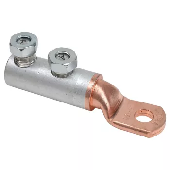   TRACON RA95-150CS12 - Szakadófejes csavaros réz-alumínium szemes csősaru 95-150mm2,2×M12