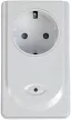 TRACON RCS11 - Távkapcsolós csatlakozóaljzat, 1 aljzat, 1 távírányító 230VAC, 50Hz, 3600W, IP20, 433,92MHz