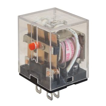   TRACON RL11-12DC - Miniatűr teljesítmény relé 12V DC / 3×CO (10A, 230V AC / 28V DC)