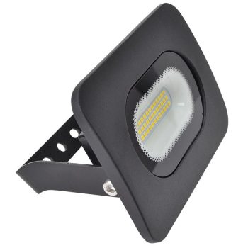   TRACON RSMDL20H - LED fényvető beépített bekötődobozzal (kábel nélkül),fekete 220-240V AC, 20W, 4000K, IP65, 1600lm, EEI=G