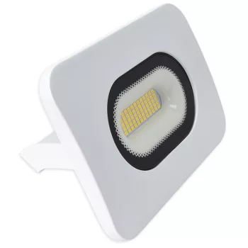   TRACON RSMDLF30 - Fehér SMD fényvető 30W, 4000K, IP65, 220-240V AC, 2700lm, EEI=F