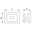 TRACON RSMDLM50 - SMD fényvető mozgásérzékelővel, fekete 220-240V AC, 50W, 4000K, IP65, 4000lm, 110°, 3-10m, EEI=G