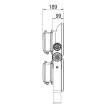 TRACON RSMDZ1200W - LED fényvető 100-240V,50Hz,1200W,171600lm,4000K,IP65,60°,EEI=D