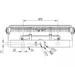 TRACON RSMDZ600W - LED fényvető 100-240V,50Hz,600W,85800lm,4000K,IP65,60°,EEI=D