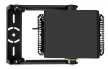 TRACON RSVA450W25 - Stadion világító fényvető 100-240V,50Hz,450W,65700lm,4000K,IP66,25°,1-10V,EEI=D