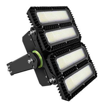   TRACON RSVB450W110 - Stadion világító fényvető 100-240V,50Hz,450W,65700lm,4000K,IP66,110°,1-10V,EEI=D