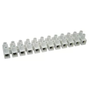   TRACON S30A-H - Flexibilis sorozatkapocs, H profil, 12 tag, natúr 16mm2, 450VAC, 63A, PP