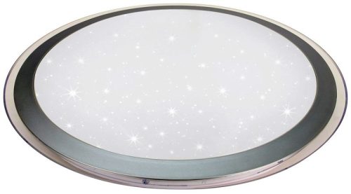 TRACON SKYR60W - Díszperemes csillagos LED mennyezeti lámpa, vezérelhető 230 VAC, 60W, 4000lm,3000/4000/6500K,120°,IP20,D=530mm,EEI=G
