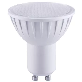   TRACON SMDGU107CW - Műanyag házas SMD LED spot fényforrás 230 V, 50 Hz, GU10, 7 W, 450 lm, 6500 K, 120°, EEI=G