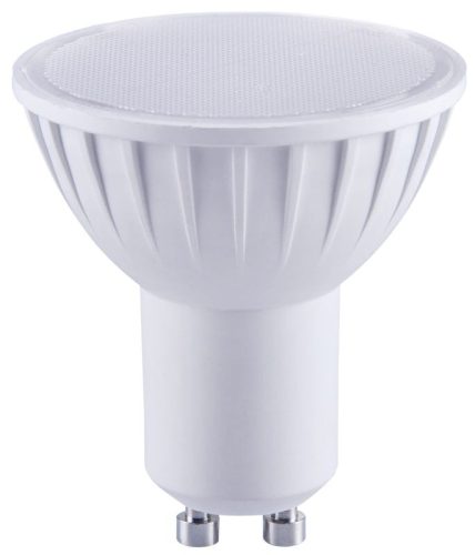 TRACON SMDGU107CW - Műanyag házas SMD LED spot fényforrás 230 V, 50 Hz, GU10, 7 W, 450 lm, 6500 K, 120°, EEI=G