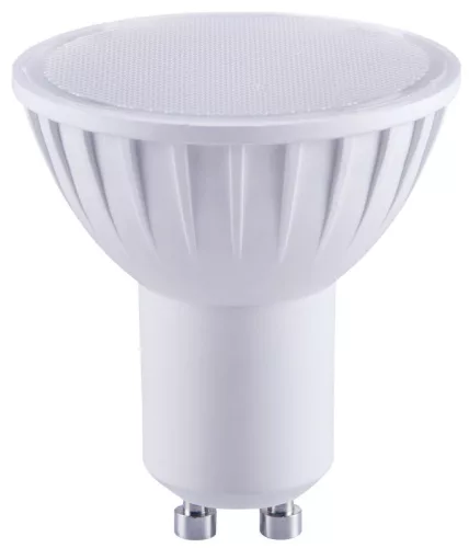 TRACON SMDGU107NW - Műanyag házas SMD LED spot fényforrás 230 V, 50 Hz, GU10, 7 W, 450 lm, 4000 K, 120°, EEI=G