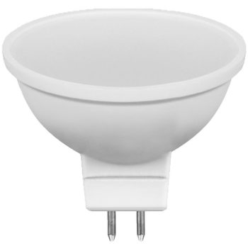   TRACON SMDMR165NW - Műanyag házas SMD LED spot fényforrás 12 V AC/DC, MR16, 5 W, 300 lm, 4000 K, 110°, EEI=G