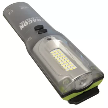   TRACON STLHL10W - Nagy teljesítményű LED kézilámpa 10/3W, 6500K, 3,7V, 6600 mAh, Li-Ion, 1000/220lm, 3/9h, IP54