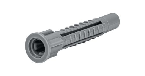 TRACON T6UCS - Univerzális tipli+csavar, szürke M6x40mm, PA6.6