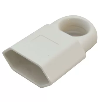   TRACON TCSALH - Szerelhető csatlakozóalj,laposhúzható H03VV-F2x0,75 1×EURO, 250VAC, max.10A
