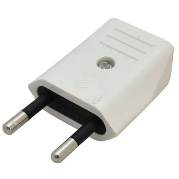   TRACON TCSDL - Szerelhető csatlakozódugó,lapos 1×EURO, 250VAC, max.10A