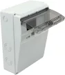 TRACON TDB302210 - Üres ipari csatlakozódoboz szerelősínnel, ABS 11 mod, H×W×D=300×230×115mm, IP55