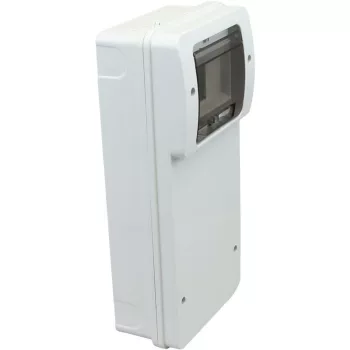  TRACON TDB351710 - Üres ipari csatlakozódoboz szerelősínnel, ABS 6 mod, H×W×D=350×170×105mm, IP55