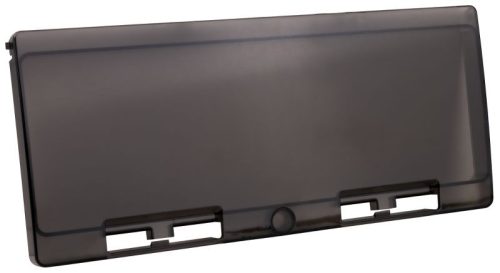 TRACON TDBW16A - Füstszínű ajtó ipari csatlakozó dobozokhoz 30cm x 13,2cm x 2cm
