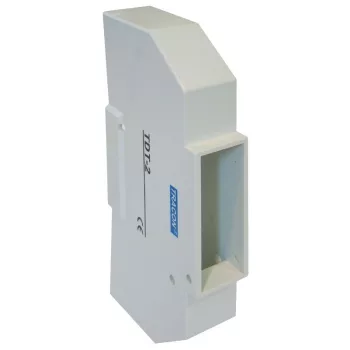   TRACON TDT-2 - Védőburkolat sorolható kész.hez, zárt aljú, zárópecsételhető 1 mod., IP40, (L×W×H= 22×116×62mm)