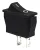 TRACON TES-13 - Készülékkapcsoló, BE-KI, fekete (0-I felirat) 16(6)A, 250V AC
