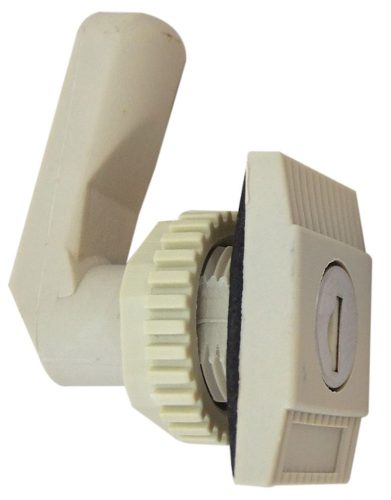TRACON TFE-ZM2 - Biztonsági zár TFE.. és TFE..M fali fém elosztószekrényhez D=22.5mm (20mm), RAL7032