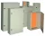 TRACON TFE1008040 - Fém elosztószekrény, acél, szürke H×W×D=1000×800×400mm, IP55