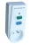 TRACON TFGA-1F - Áram-védőkapcsolós adapter, csapos védőérintkezővel 16A, 30mA, 6kA, IP40, A / AC, E2