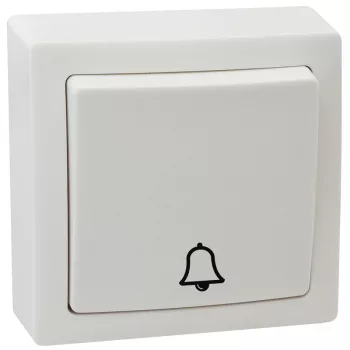   TRACON TFK101B - Falon kívüli nyomókapcsoló 10AX/250VAC, IP20 (N101)