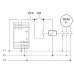 TRACON TFKV-02 - Védőrelé, feszültségfigyelő 3 vezetékes rendszerhez 3×400V AC ( 0,7-1,2)xUn fix, 5A/250V AC