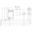 TRACON TFKV-AKD05 - Védőrelé, áramcsökkenés ellen 0.5-5A/230V AC, 250V AC, 10A/24V AC/DC