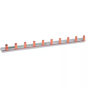  TRACON TFSS-1 - Soroló sín - csapos kivitelű max.63A, 230/400VAC,1P, 56modul, 1m