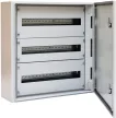 TRACON TGEF606020 - Fémajtós fém elosztószekrény W×L×H=600×600×200 / 72M (3×24), IP54