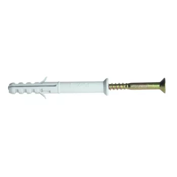   TRACON THC1080 - Hosszított tipli+csavar, szürke M10×80mm, PA6.6