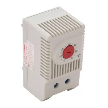   TRACON THMS-01 - Termosztát (hőmérséklet szabályozók) fűtőegységhez 1×NC, 10A, 250V AC