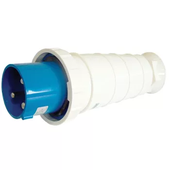  TRACON TICS-033 - Ipari csatlakozó dugó, fokozott védelemmel 63A, 250V, 2P+E, 6h, IP67