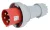 TRACON TICS-045 - Ipari csatlakozó dugó, fokozott védelemmel 125A, 400V, 3P+N+E, 6h, IP67