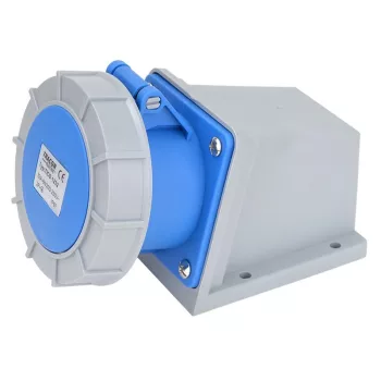   TRACON TICS-1232 - Felületre szerelhető ipari csatlakozóaljzat 32A, 250V, 2P+E, 6h, IP67